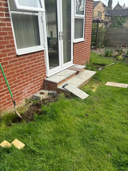 natural stone patio installed wakefield 01