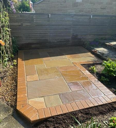 natural stone patio installed wakefield 10
