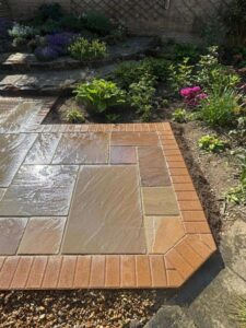 natural stone patio installed wakefield 12