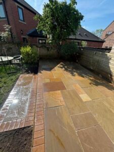 natural stone patio installed wakefield 13