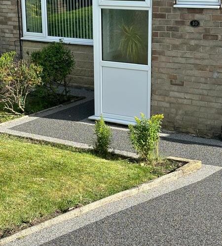 wakefield resin driveway anthracite silver border 05