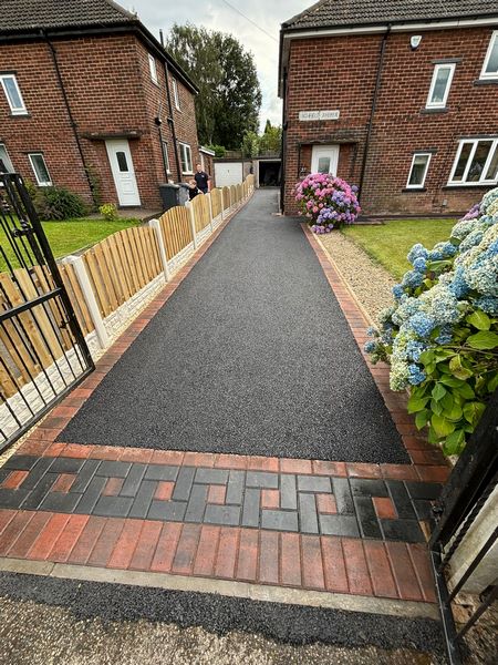 barnsley tarmac driveway fencing 03