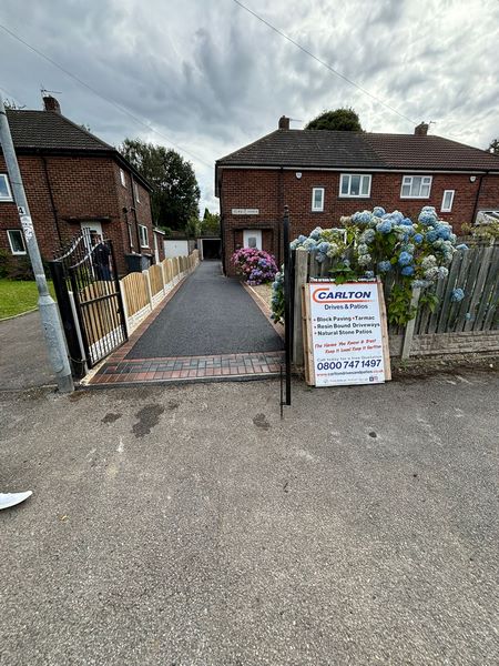 barnsley tarmac driveway fencing 04