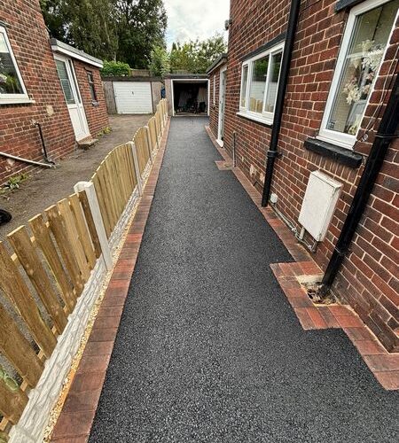 barnsley tarmac driveway fencing 05