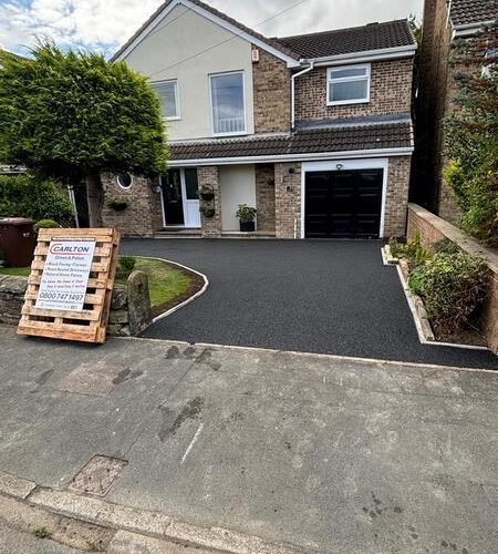 tarmac driveway wakefield kerb edging 01