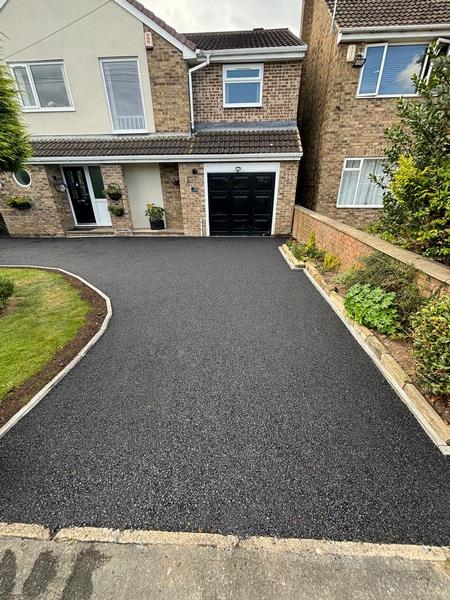 tarmac driveway wakefield kerb edging 03